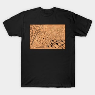 Zentangle cone T-Shirt